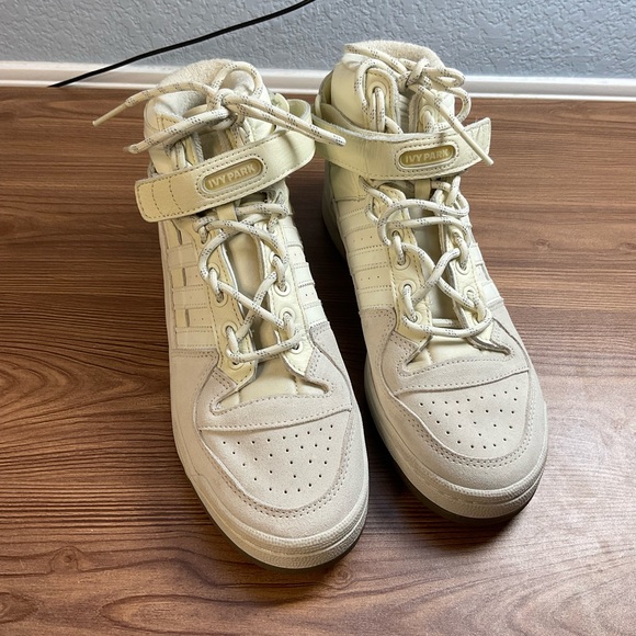 Adidas IVY PARK Forum Mid Men’s 10.5 – Cream White Beyoncé Collab high top